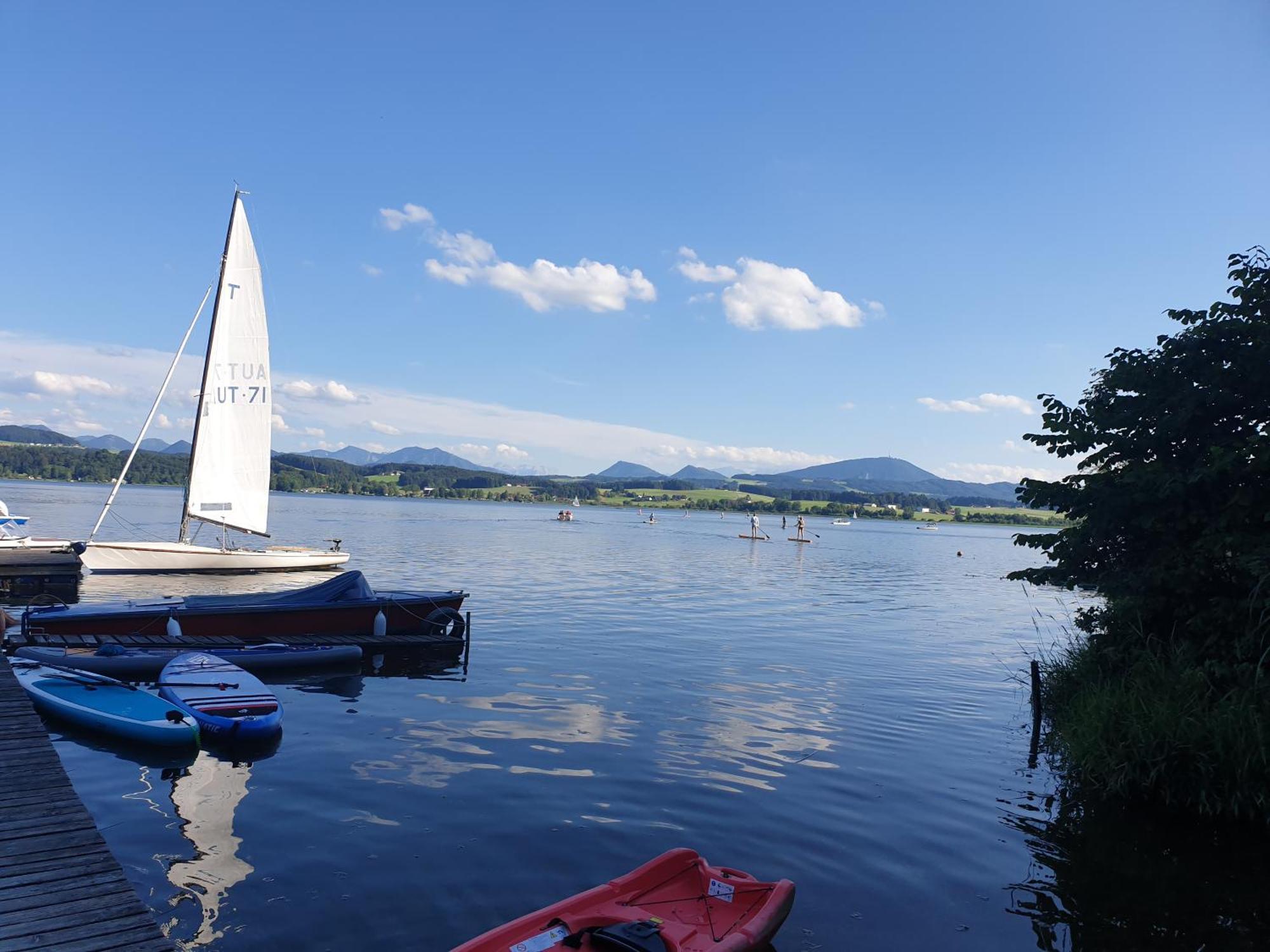 Haus Am Weinberg Daire Seekirchen am Wallersee Dış mekan fotoğraf